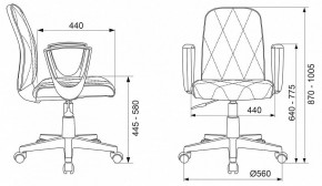 Кресло компьютерное CH-327/BLACK-PU в Губкинском - gubkinskiy.mebel24.online | фото 8