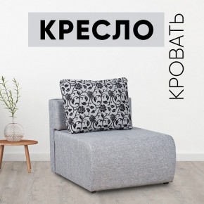 Кресло-кровать Нептун Аслан серый в Губкинском - gubkinskiy.mebel24.online | фото