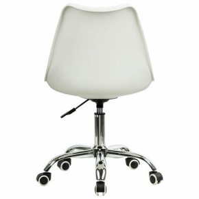 Кресло стул BRABIX "Eames MG-310 CH", хром, пластик белый, экокожа белая, 532923 в Губкинском - gubkinskiy.mebel24.online | фото 4