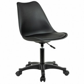 Кресло стул BRABIX "Eames MG-310 PL", пластик черный, экокожа черная, 532927 в Губкинском - gubkinskiy.mebel24.online | фото 2