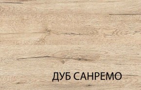 Кровать 140, OSKAR , цвет дуб Санремо в Губкинском - gubkinskiy.mebel24.online | фото 4