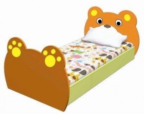 Кровать детская Медвежонок К-1V МДФ (600*1400) в Губкинском - gubkinskiy.mebel24.online | фото