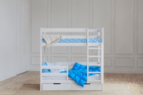 Кровать двухъярусная без крыши 80*190 Белый в Губкинском - gubkinskiy.mebel24.online | фото 4
