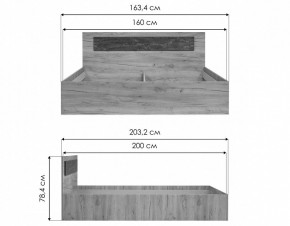 Кровать двуспальная Taika в Губкинском - gubkinskiy.mebel24.online | фото 12