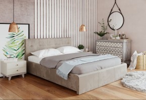 Кровать Изабелла с латами Newtone light beige 1600x2000 в Губкинском - gubkinskiy.mebel24.online | фото 2