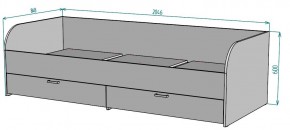 Кровать Ольга L54 (800*2000) в Губкинском - gubkinskiy.mebel24.online | фото 2