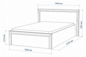 Кровать полутораспальная Нобиле Кр-120 в Губкинском - gubkinskiy.mebel24.online | фото 3