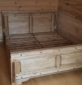 Кровать "Викинг 01" 1600 массив в Губкинском - gubkinskiy.mebel24.online | фото 2