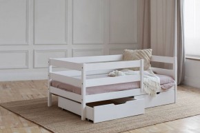 Кровать-софа 80*160 Белый в Губкинском - gubkinskiy.mebel24.online | фото 4