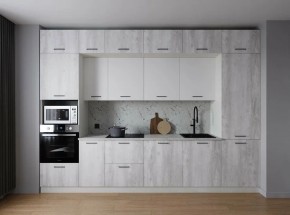 Кухонный гарнитур Бланка 3400 (Стол. 38мм) в Губкинском - gubkinskiy.mebel24.online | фото