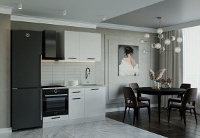 Кухонный гарнитур Жемчуг 1600 (Стол. 38мм) в Губкинском - gubkinskiy.mebel24.online | фото