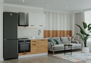 Кухонный гарнитур Лада 1600 (Стол. 38мм) в Губкинском - gubkinskiy.mebel24.online | фото