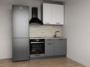 Кухонный гарнитур Меренга 1600 h950 (Стол. 26мм) в Губкинском - gubkinskiy.mebel24.online | фото 1