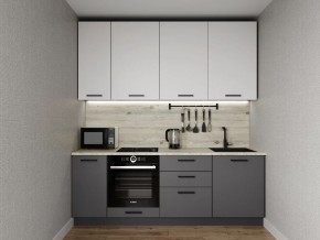 Кухонный гарнитур Меренга 2200 h950 (Стол. 38мм) в Губкинском - gubkinskiy.mebel24.online | фото