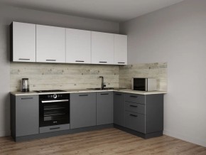 Кухонный гарнитур Меренга 2600*1600 (Стол. 38мм) в Губкинском - gubkinskiy.mebel24.online | фото