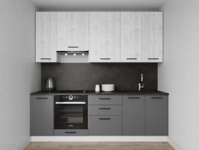 Кухонный гарнитур Санторини 2400 h950 (Стол. 38мм) в Губкинском - gubkinskiy.mebel24.online | фото