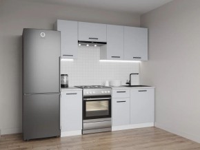 Кухонный гарнитур Смоки 2000 (Стол. 38 мм) в Губкинском - gubkinskiy.mebel24.online | фото