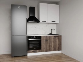 Кухонный гарнитур Старое Дерево 1600 h950 (Стол. 38мм) в Губкинском - gubkinskiy.mebel24.online | фото