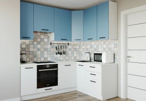 Кухонный гарнитур угловой Капри 2200х1600 h950 (Стол. 26мм) в Губкинском - gubkinskiy.mebel24.online | фото