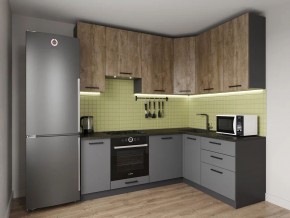 Кухонный гарнитур Умбра 2200*1600 h950 (Стол. 38мм) в Губкинском - gubkinskiy.mebel24.online | фото