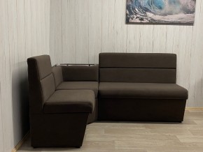 Кухонный уголок УЮТ низкий сектор (ППУ) велюр Luma 12 в Губкинском - gubkinskiy.mebel24.online | фото 3
