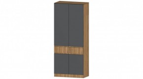 ЛЕНОРА Шкаф 2х створчатый (графит) в Губкинском - gubkinskiy.mebel24.online | фото