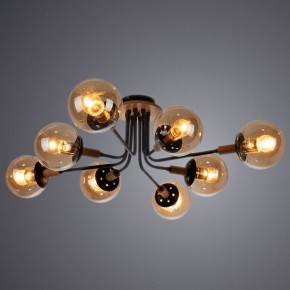 Люстра на штанге Arte Lamp Oxford A2716PL-8BK в Губкинском - gubkinskiy.mebel24.online | фото 2