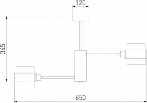 Люстра на штанге Eurosvet Arcada 70127/6 хром в Губкинском - gubkinskiy.mebel24.online | фото 3