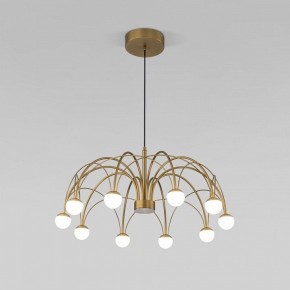 Люстра на штанге Eurosvet Ragno 90030/10 LED золото в Губкинском - gubkinskiy.mebel24.online | фото 2