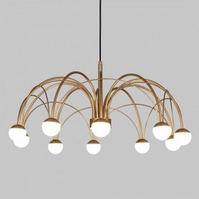 Люстра на штанге Eurosvet Ragno 90030/10 LED золото в Губкинском - gubkinskiy.mebel24.online | фото 4