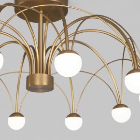 Люстра на штанге Eurosvet Ragno 90031/10 LED золото в Губкинском - gubkinskiy.mebel24.online | фото 6