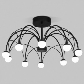 Люстра на штанге Eurosvet Ragno 90035/10 LED черный в Губкинском - gubkinskiy.mebel24.online | фото