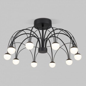 Люстра на штанге Eurosvet Ragno 90035/10 LED черный в Губкинском - gubkinskiy.mebel24.online | фото 2