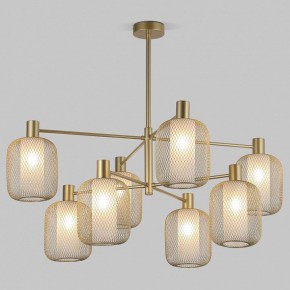 Люстра на штанге Eurosvet Voile 30192/8 золото в Губкинском - gubkinskiy.mebel24.online | фото