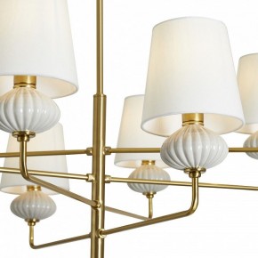 Люстра на штанге Freya Ceramics FR2029PL-08BS в Губкинском - gubkinskiy.mebel24.online | фото 10