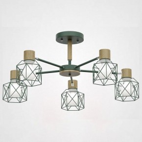 Люстра на штанге Imperiumloft Corf Green CORF-B01 в Губкинском - gubkinskiy.mebel24.online | фото