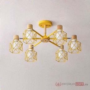 Люстра на штанге Imperiumloft Corf Yellow CORF-B01 в Губкинском - gubkinskiy.mebel24.online | фото 2