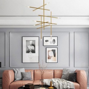 Люстра на штанге Imperiumloft Traverse Gold TRAVERSE01 в Губкинском - gubkinskiy.mebel24.online | фото 4