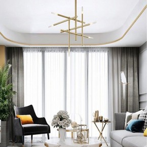 Люстра на штанге Imperiumloft Traverse Gold TRAVERSE01 в Губкинском - gubkinskiy.mebel24.online | фото 6