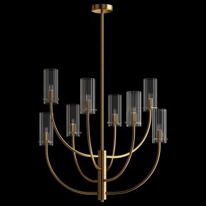 Люстра на штанге Maytoni Arco MOD223PL-08BS в Губкинском - gubkinskiy.mebel24.online | фото 2