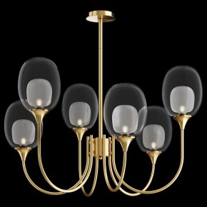 Люстра на штанге Maytoni Aura MOD016PL-06BS в Губкинском - gubkinskiy.mebel24.online | фото 2