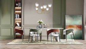 Люстра на штанге Maytoni Aura MOD016PL-06BS в Губкинском - gubkinskiy.mebel24.online | фото 3