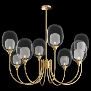 Люстра на штанге Maytoni Aura MOD016PL-08BS в Губкинском - gubkinskiy.mebel24.online | фото 2