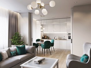 Люстра на штанге Maytoni Erich MOD221-PL-08-G в Губкинском - gubkinskiy.mebel24.online | фото 7