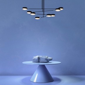 Люстра на штанге Maytoni Fad MOD070PL-L48B3K в Губкинском - gubkinskiy.mebel24.online | фото 6