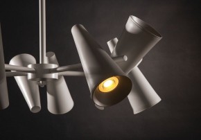 Люстра на штанге Maytoni Giro MOD095PL-10W в Губкинском - gubkinskiy.mebel24.online | фото 7