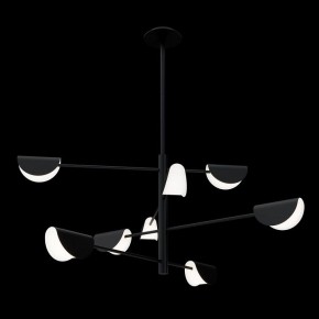 Люстра на штанге Maytoni Mollis MOD126PL-08B в Губкинском - gubkinskiy.mebel24.online | фото 3