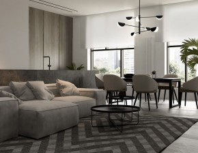 Люстра на штанге Maytoni Mollis MOD126PL-08B в Губкинском - gubkinskiy.mebel24.online | фото 5