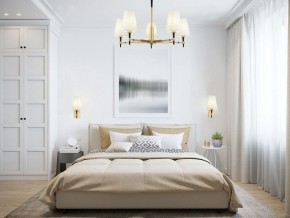 Люстра на штанге Maytoni Zaragoza H001CL-05BS в Губкинском - gubkinskiy.mebel24.online | фото 4