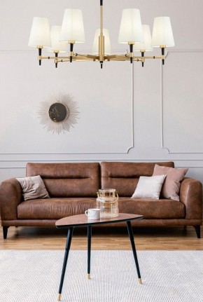 Люстра на штанге Maytoni Zaragoza H001CL-07BS в Губкинском - gubkinskiy.mebel24.online | фото 5